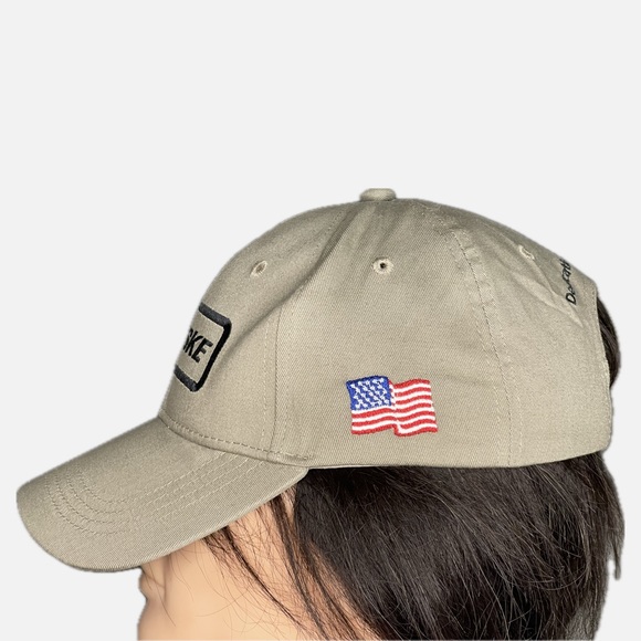 Penske Logo Trucking Transportation Strap Back American Flag Baseball Dad Cap - Picture 4 of 6